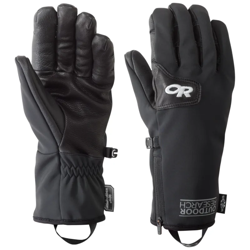 Outdoor Research Stormtracker Sensor Mens Gloves Black