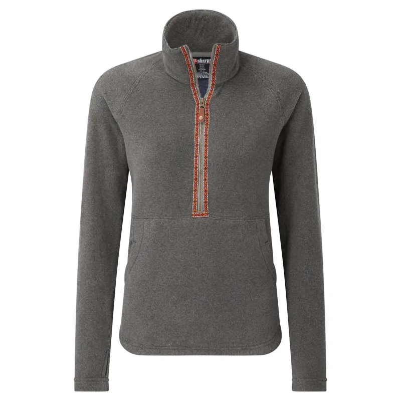 Sherpa Women's Rolpa 1/2-Zip Pullover Kharani Grey