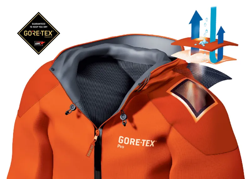 Mammut Mens Nordwand Pro Hardshell Overall Ice/Sunrise-4