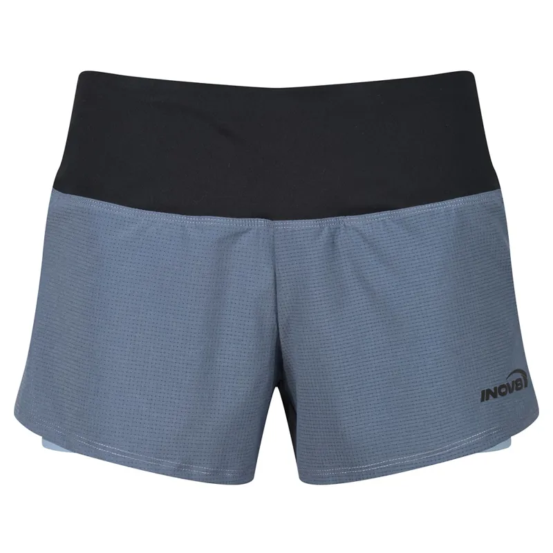 Inov8 W's TrailFly Ultra 3 Inch 2in1 Short Slate/Blue Grey