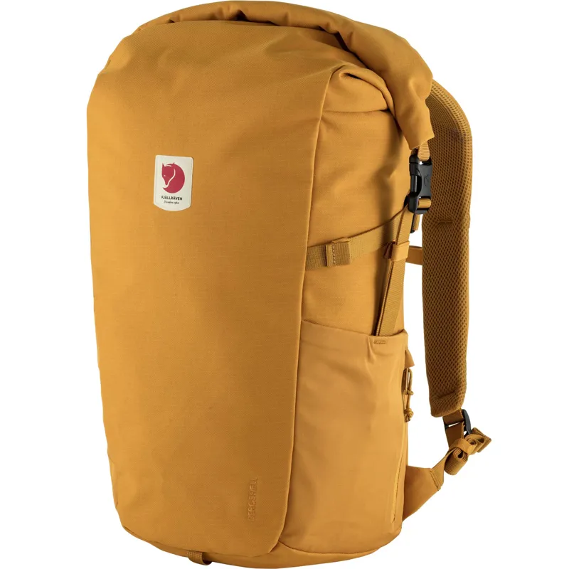 Fjallraven Ulv Rolltop 30 Backpack in Red Gold