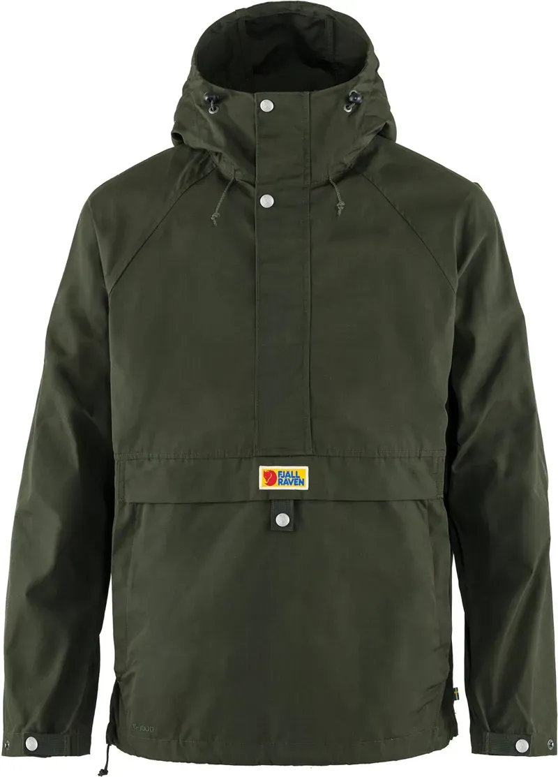Fjallraven Vardag Anorak in Deep Forest