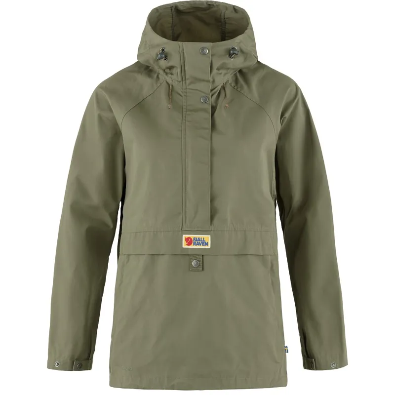 Fjallraven Womens Vardag Anorak Green