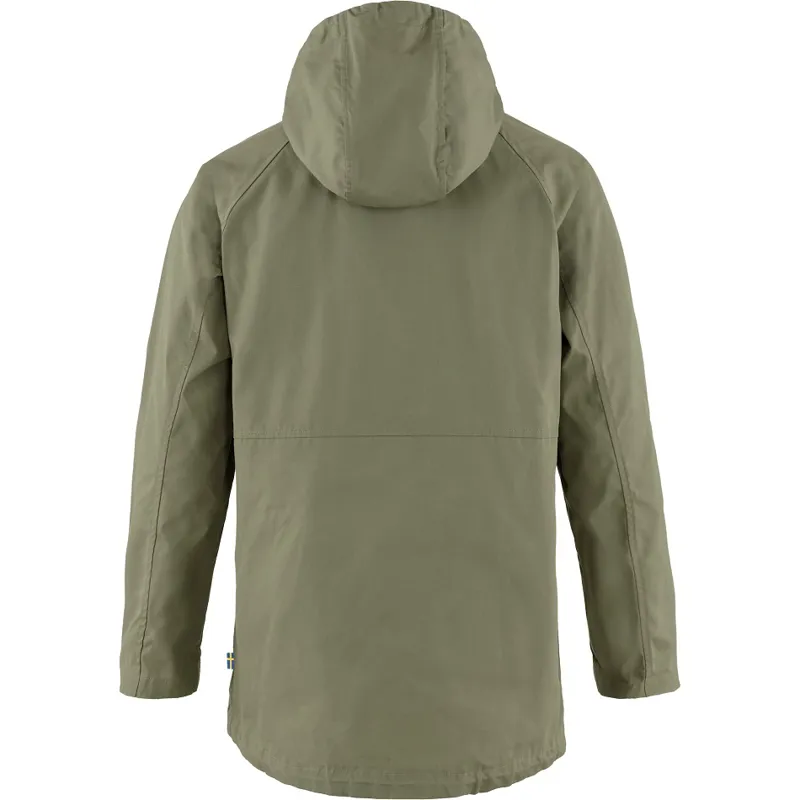 Fjallraven Womens Vardag Anorak Green-1