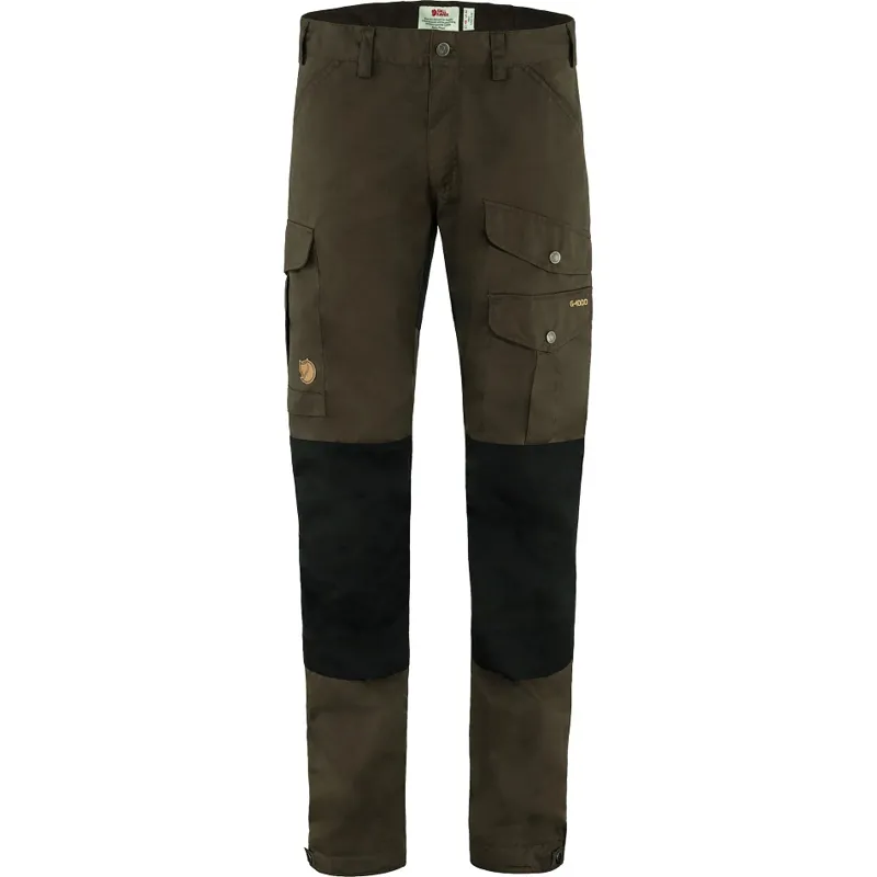 Fjällräven Mens Vidda Pro Trousers Dark Olive-Black