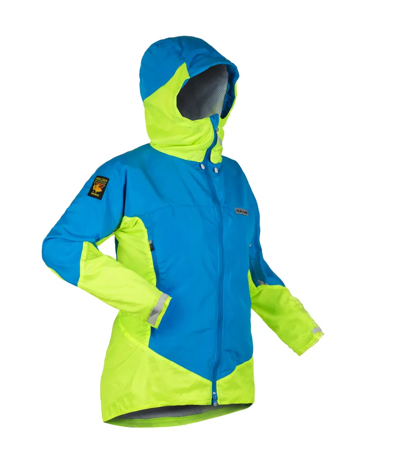 Paramo Women's Velez Jacket Neon Blue/Hi Vis Yellow