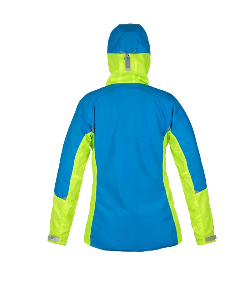 Paramo Women's Velez Jacket Neon Blue/Hi Vis Yellow-1