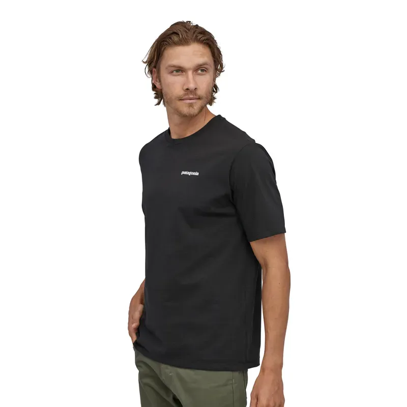 Patagonia P-6 Logo Responsibili-Tee in Black-1