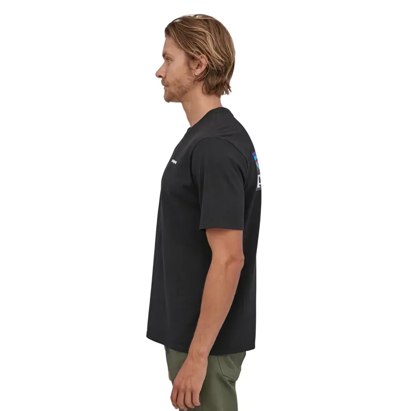 Patagonia P-6 Logo Responsibili-Tee in Black-3