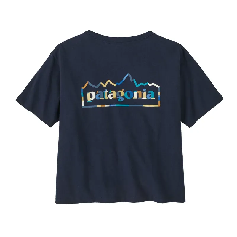 Patagonia Women's Unity Fitz Easy-Cut Responsibili-Tee in New Navy