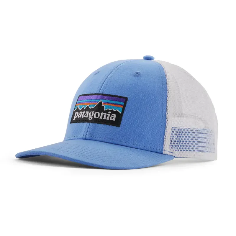 Patagonia LoPro P-6 Logo Trucker Cap in Abundant Blue