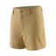 Patagonia Womens' Quandary 5in Shorts in Classic Tan