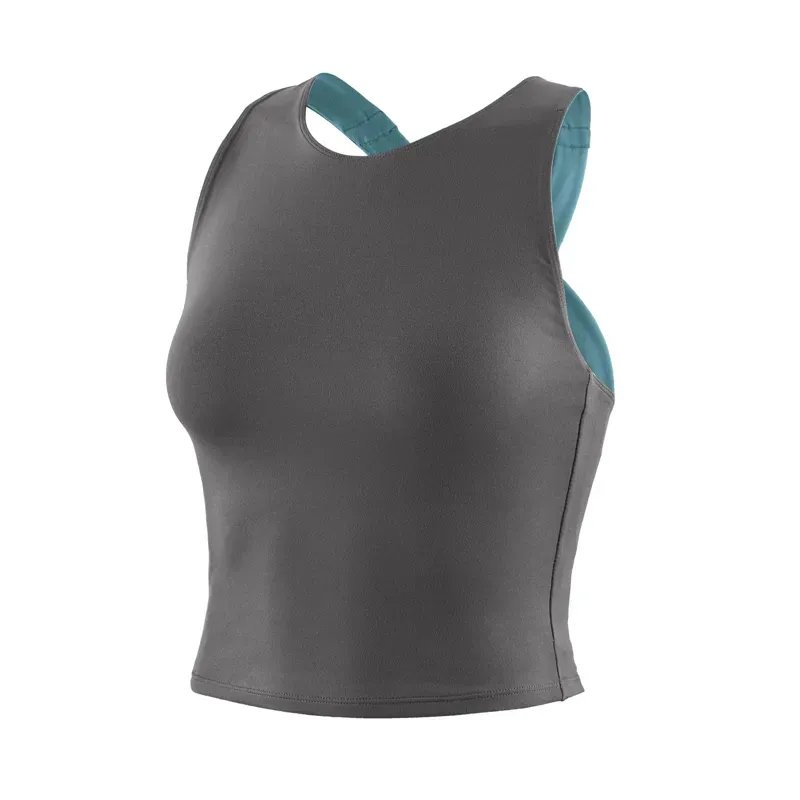 Patagonia Womens' Reversible Tank in Wetland Blue-1