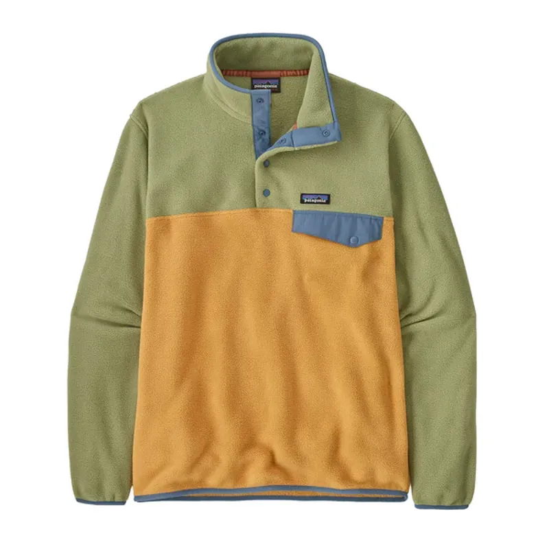 Patagonia Lightweight Synchilla Snap-T Pullover in Pufferfish Gold