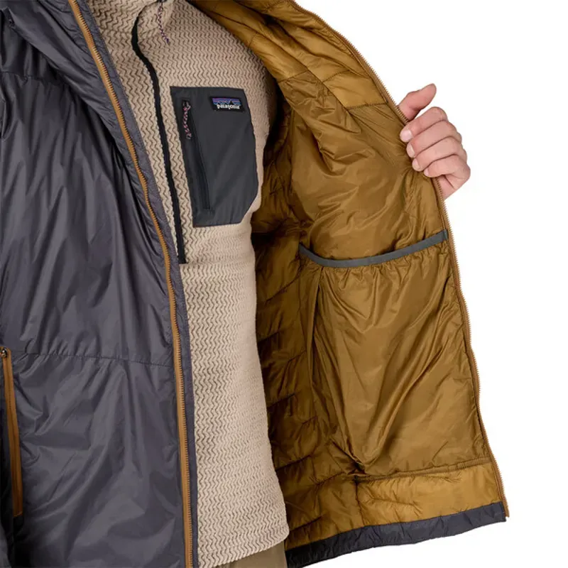 Patagonia Men's DAS Light Hoody in Smolder Blue-2