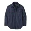 Patagonia Women's Fjord Loft Overshirt Jacket In Tree Top: Smolder Blue