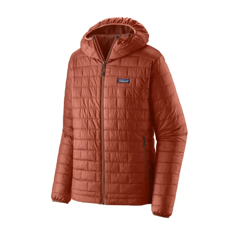 Patagonia Nano Puff Hoody in Burnished Red